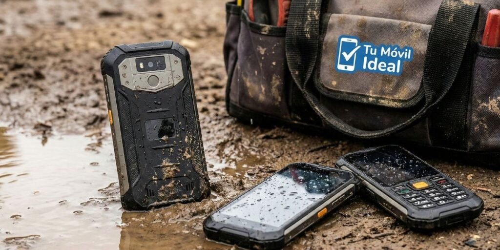 Móviles resistentes para trabajar en 2026